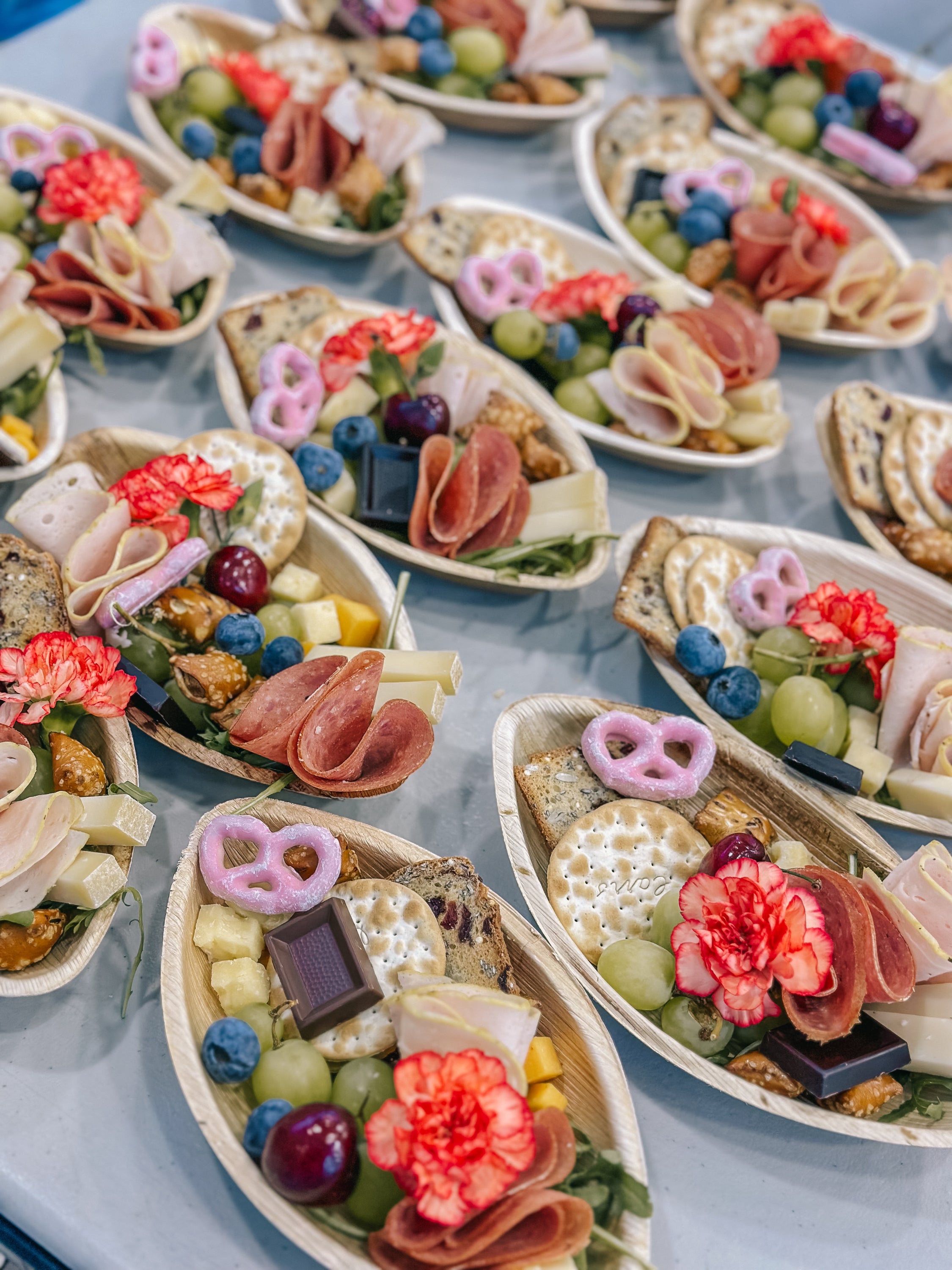 Charcuterie Boats Gouda Thyme